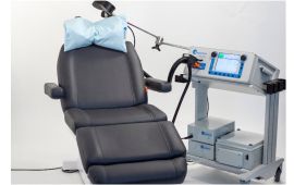 The Repetitive Transcranial Magnetic therapy room